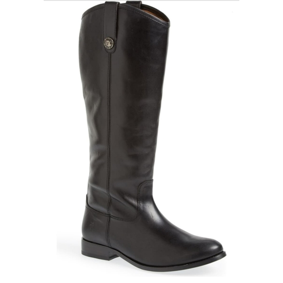 Frye Shoes - FRYE Melissa Button Leather Rding Boots Size 6B